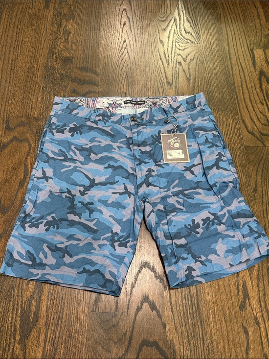 Other - NWT Vintage 1946 Blue Camo Shorts
